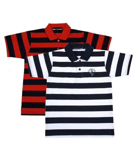 NeuVin Cotton Polo Tshirts for Boys - None