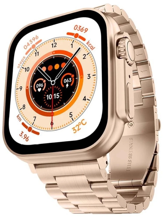 Fire-Boltt Gladiator Steel Rose Gold Smart Watch