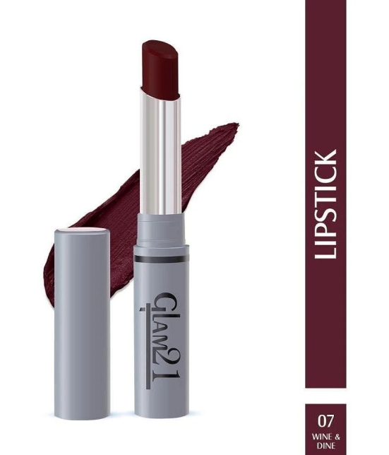 Glam21 Long Lasting NonTransfer Lipstick Creamy Matte Formula matte finish 2.8g Wine&Dine-07