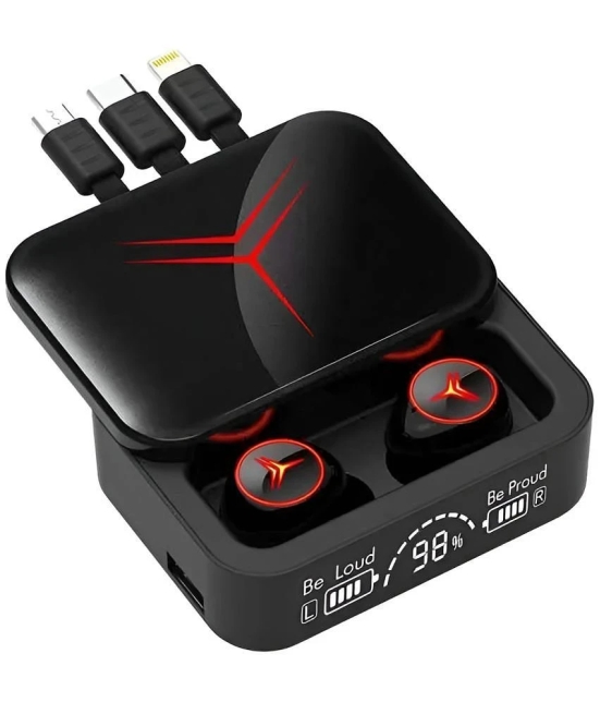 COREGENIX M88 Gaming Earbud Bluetooth True Wireless (TWS) In Ear 12 Hours Playback Powerfull bass IPX5(Splash & Sweat Proof) Black