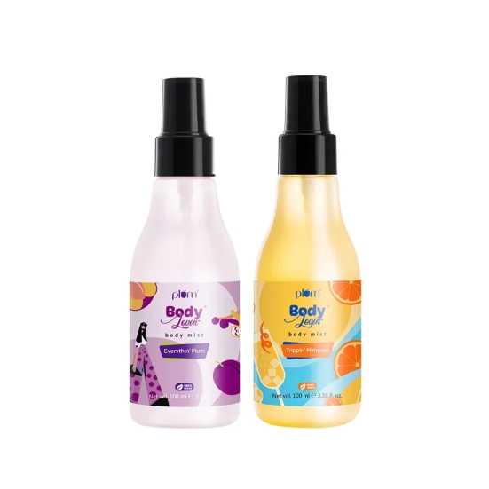 Everythin' plum + Trippin' mimosas bodymist