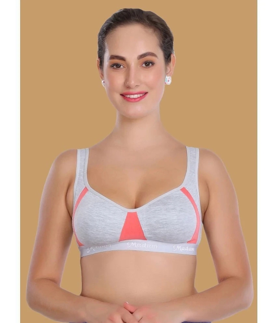 Madam - Coral Cotton Lightly Padded Womens Push Up Bra ( Pack of 1 ) - None