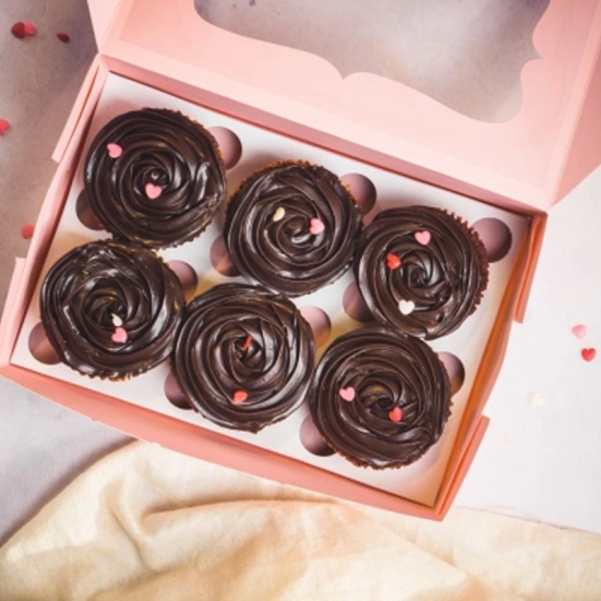 Extra Moist Mini Chocolate Cupcakes-6P