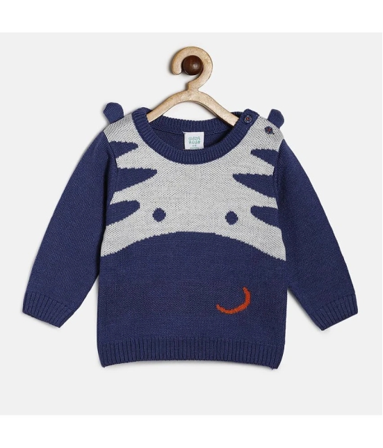 MINI KLUB  Baby Boys Navy Sweater Pack Of 1 - None