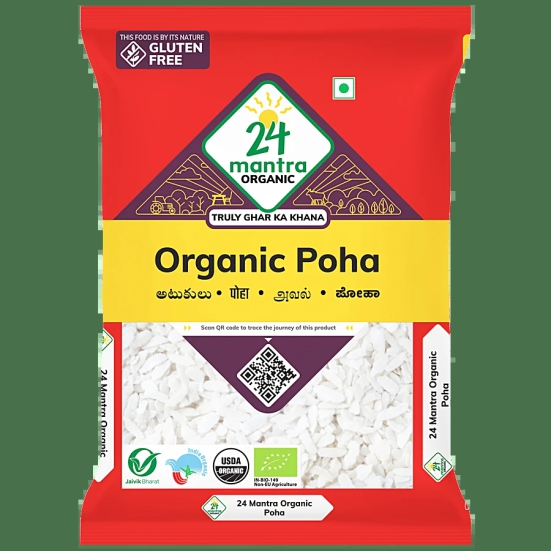 24 Mantra Poha, 500 Gm