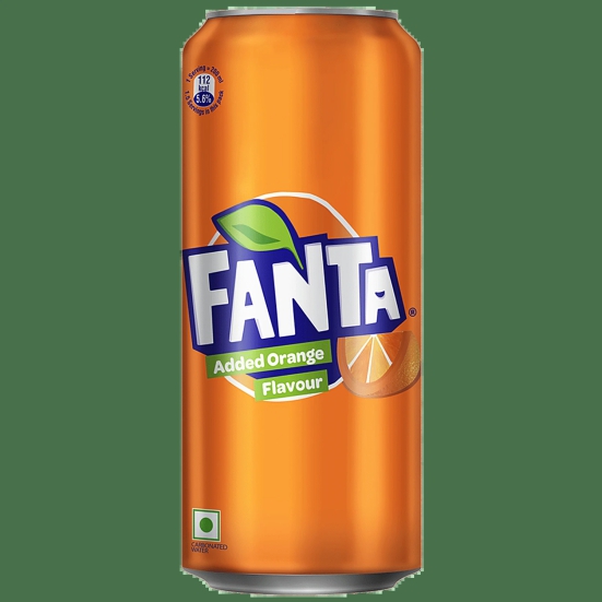 Fanta Soft Drink - Orange Flavoured, Refreshing, 300 Ml Can