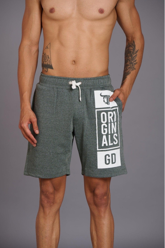 Original Go Devil's Grey Shorts for Men