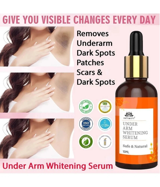 Intimify Under Arm Whitening Serum Underarm Whitening Cream 10ml