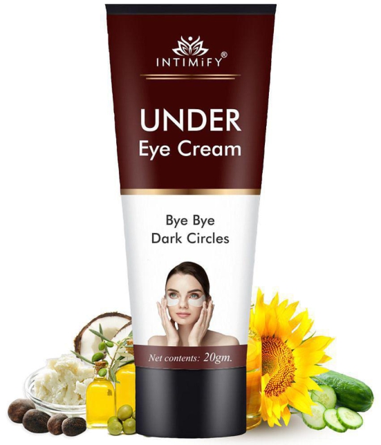 Intimify Under Eye Cream for Under Eye Skin Nourishment, Removinf Dark Circles and Fine Lines Eye Mask 20 g