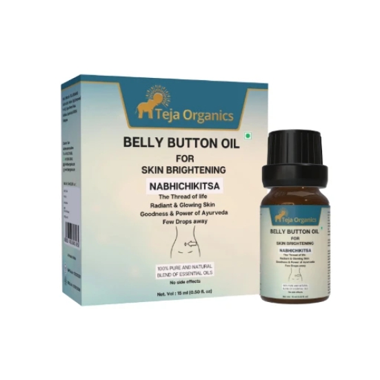 Teja Organics Belly Button Oil For Skin Brightening 15 ml