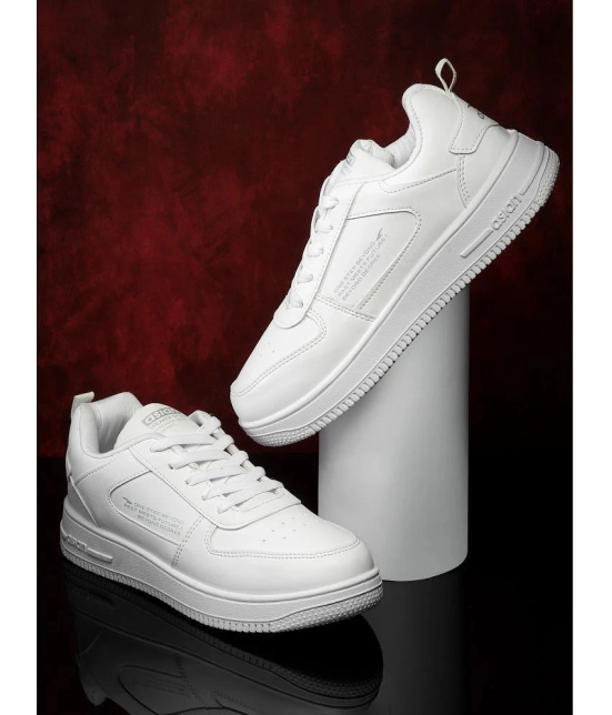 ASIAN THUNDER-03 White Mens Sneakers - None