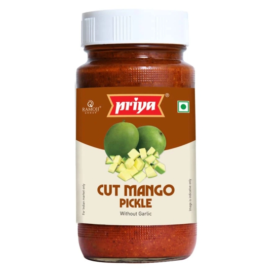 Priya Cut Mango Pkl Wo Garlic 300G, 1 Pc