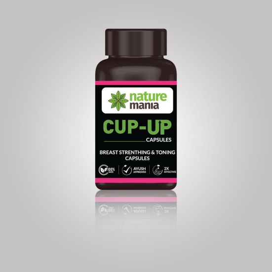 Nature Mania Cup Up capsules breast Enlargement, Shaping & Uplifting - 60 Capsules