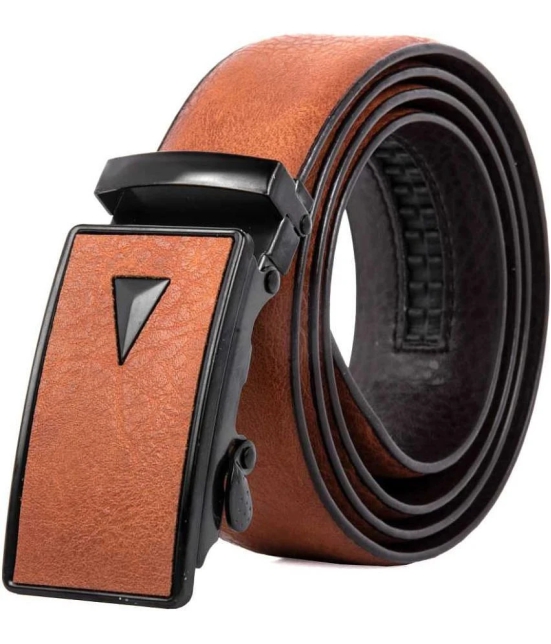 Loopa Tan PU Formal Belt Pack of 1 - None