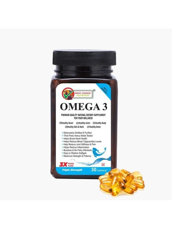 Best Choice Nutrition - Omega-3 Fatty Acids Capsule ( Pack of 1 )