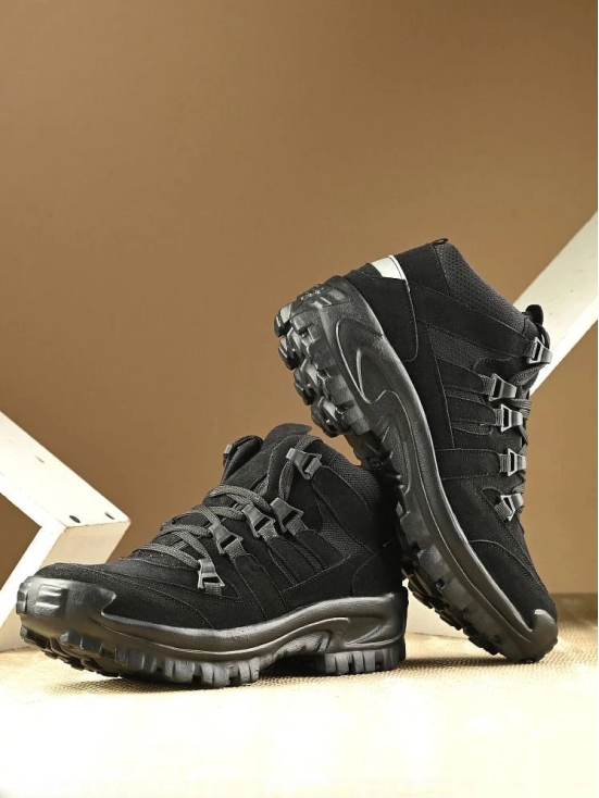 Aadi Black Mens Hiking & Trekking Boots - None