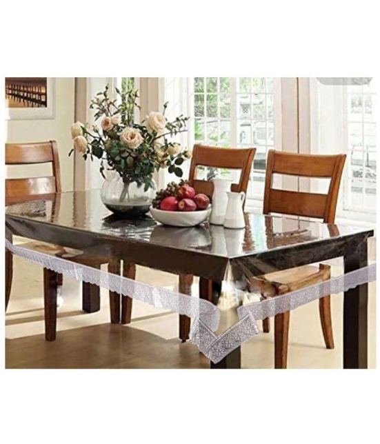 Casa Furnishing 6 Seater Transparent PVC Single Table Covers