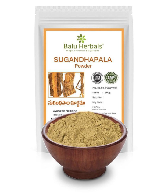 Balu Herbals Ananthamulu (Sughandapala) Powder 100G Powder 100 gm