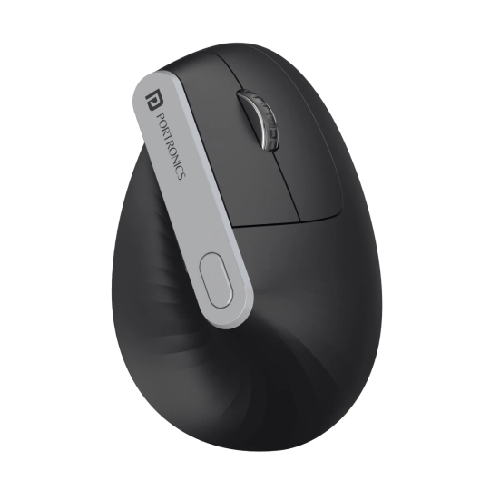 Portronics Toad Ergo Wireless Touch Mouse(Black)