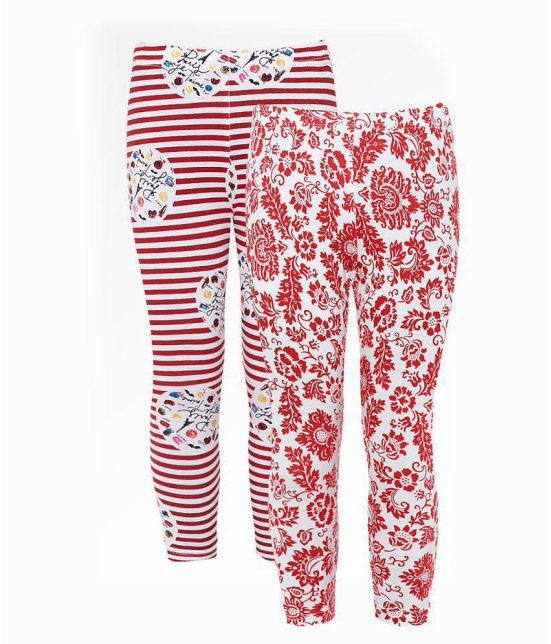 Naughty Ninos - Multi Cotton Girls Leggings ( ) - None