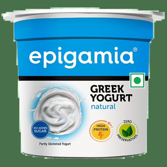 Epigamia Natural Greek Yogurt 85G, 1 Pc