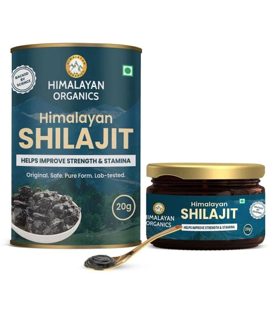 Himalayan Organics Himalayan Shilajit/Shilajeet Resin 20g