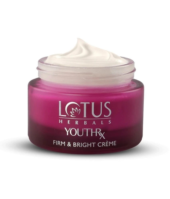 Lotus Herbals YouthRx Firm & Bright Cream SPF 20 PA+++, 50g