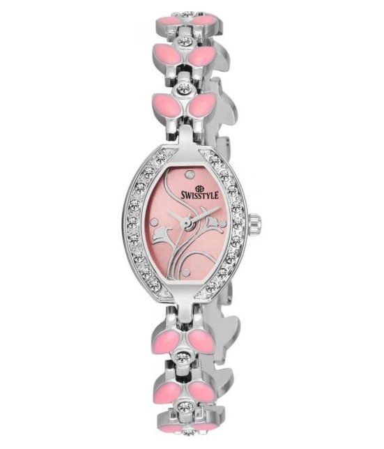 Swisstyle - Pink Stainless Steel Analog Womens Watch