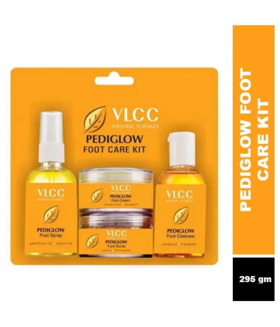 VLCC Pedi Glow Foot Care Kit, 295 g, For Cleanse, Disinfect & Foot Crack