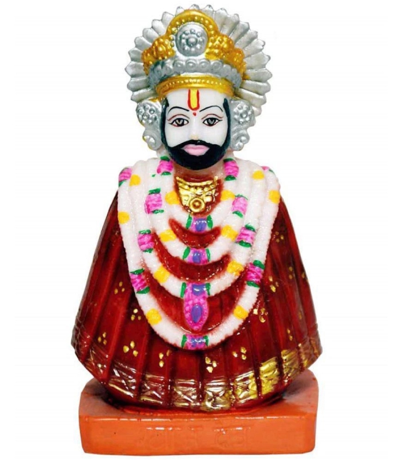 PAYSTORE Polyresin Shyam Baba Idol ( 9 cm )