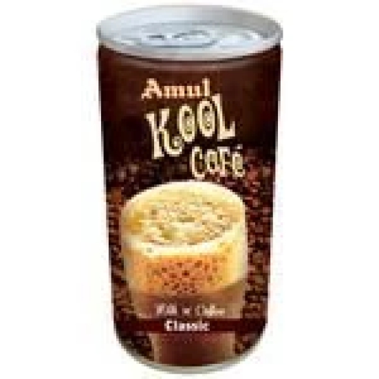 Amul Kool Cafe - Milk & Coffee, 200 Ml Can