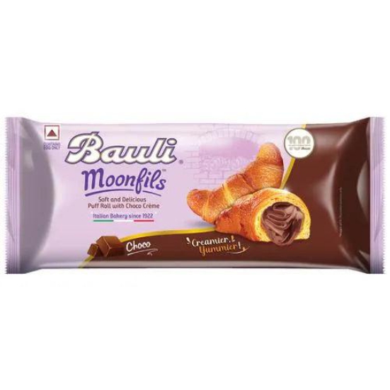 Bauli Moonfils Vanilla Veg Puff Roll 45 Gm