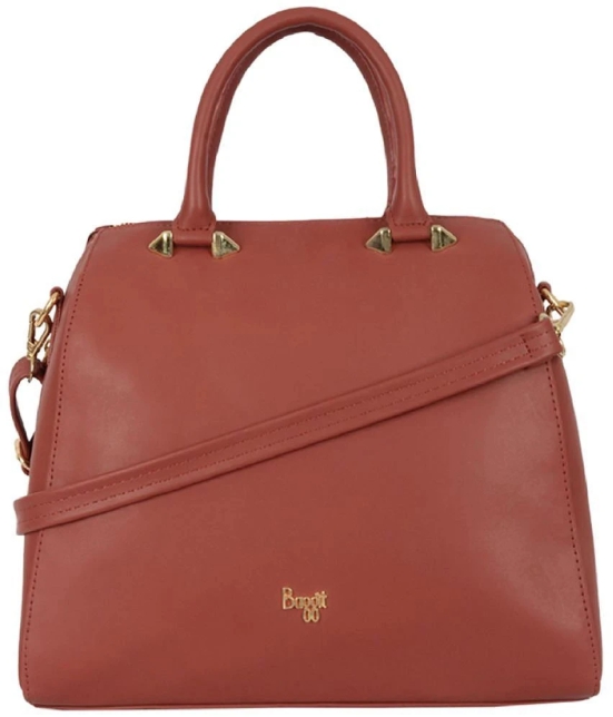 Baggit Red Faux Leather Shoulder Bag - Red