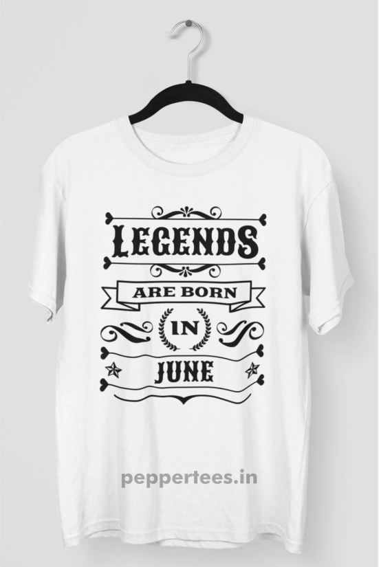 Legend Are Born In June T-shirt-M