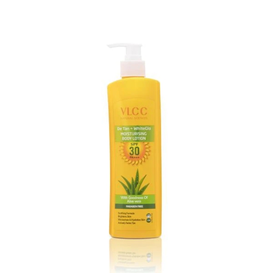 VLCC DeTan + White Glow Moisturising Body Lotion SPF 30 PA+++ - 350 ml