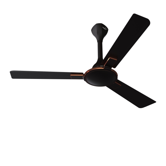 Exado AS Designer Ceiling Fan for Home 1.2 m, Matte Brown