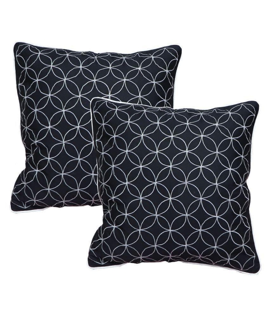 Hugs'n'Rugs Set of 2 Cotton Cushion Covers 40X40 cm (16X16) - Multi