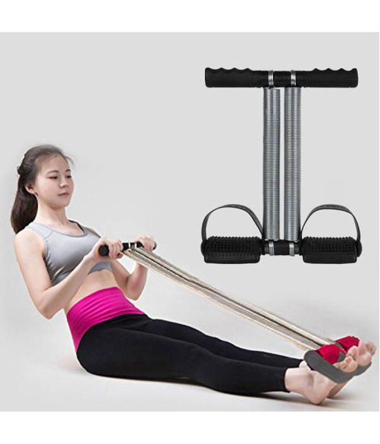 Tummy Trimmer Sports Double Spring Abdominal Exerciser - Black