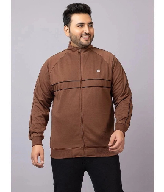 YHA Fleece Mens Casual Jacket - Coffee ( Pack of 1 ) - None