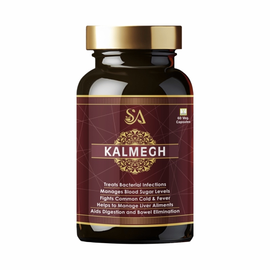 KALMEGH(An Ayurvedic Formula for Supporting Liver Function, Helps Protect Against Cold & Cough and Acts as an Immunity Booster, Maintains Overall Health & Well-being)