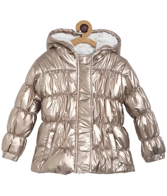 MINI KLUB Gold Jacket For Baby Girl - None