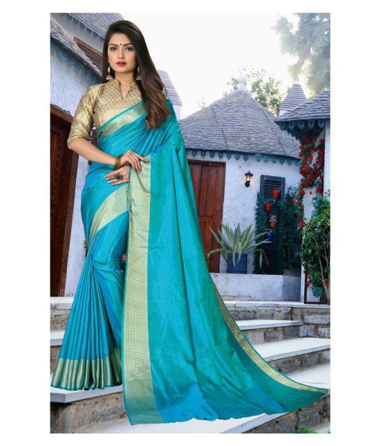 offline selection Green Art Silk Saree