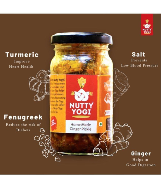 Nutty Yogi Home Made Ginger Pickle 200 g