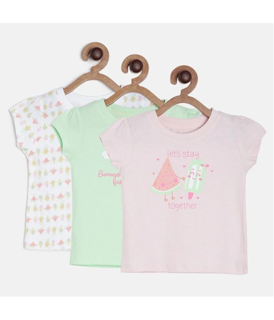 MINI KLUB Pack of 1 Baby Girls Cotton Top ( Multi ) - None