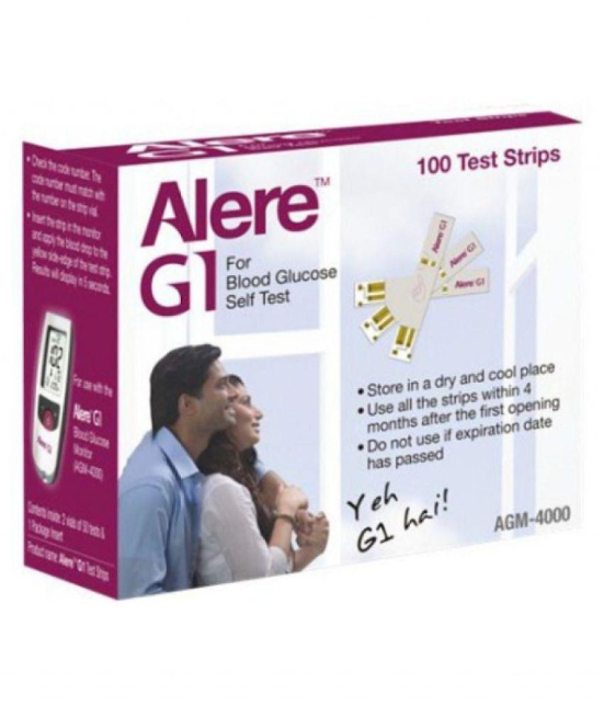 Alere G1 Strips (Pack Of 100) Expiry June 2024