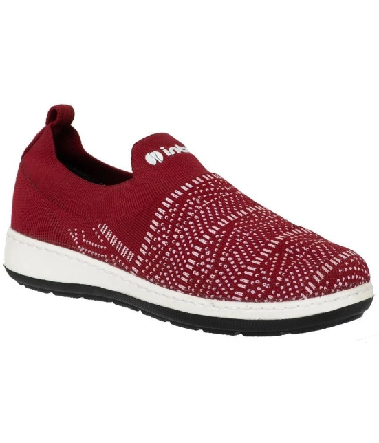 Inblu - Maroon Womens Slip On - None