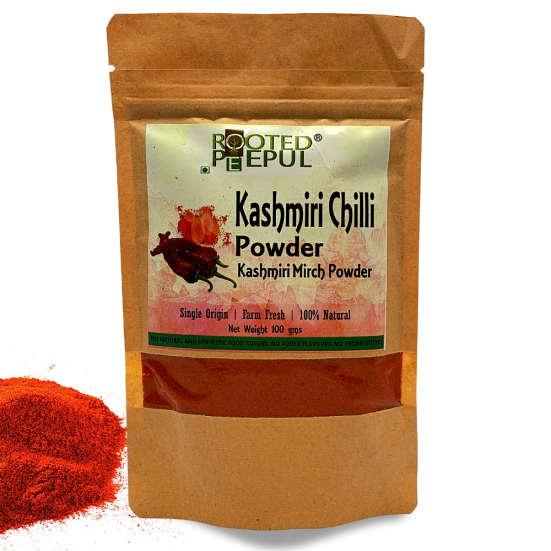 Kashmiri Lal Mirch Powder - 100% Natural-100 gms