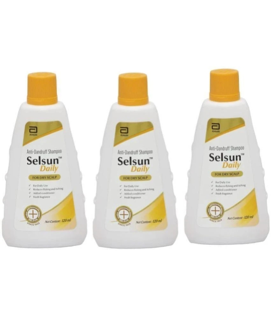 Selsun Anti Dandruff Shampoo 360 ( Pack of 3 )