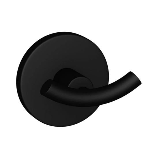 Jaquar Robe Hook Continental Series ACN-BLM-1161N - Black Matt Finish