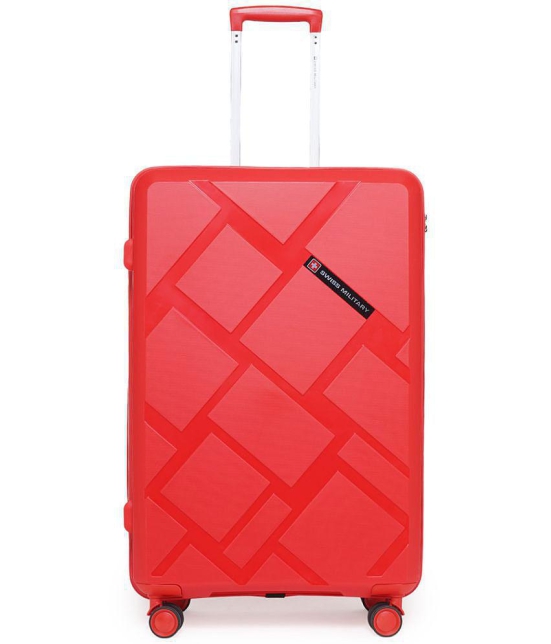 Swiss Military Red L(Above 70cm) Check-in Hard SM004HTB_28_RED Luggage - L(Above 70cm)